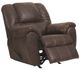 Signature Design by Ashley® McGann Walnut Manual Rocker Recliner-0