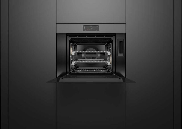 Fisher & Paykel Series 11 Minimal 30" Grey Glass Combination Steam Oven-3