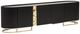 Michael Amini® Lisbon Silken Matte Black Media Cabinet-0