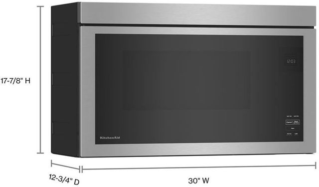 KitchenAid® 4 Piece Stainless Steel Kitchen Package-34