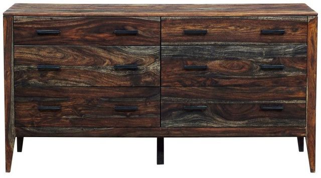 Porter International Designs Fall River Black Walnut Dresser-1