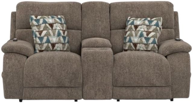 Catnapper® Joya Mushroom/Nile Power Headrest Reclining Loveseat with Zero Gravity-1