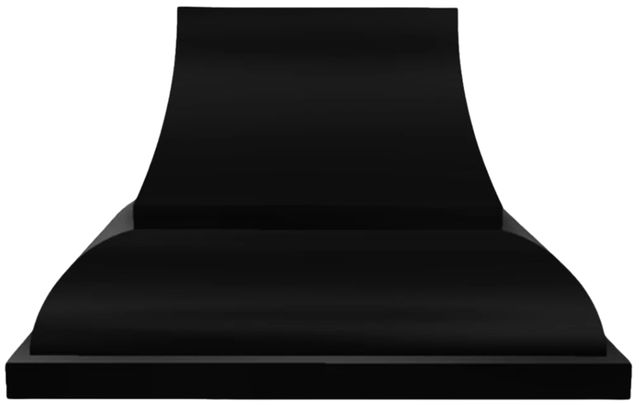 Vent-A-Hood® Designer Series 48" Black Wall Mounted Range Hood-0