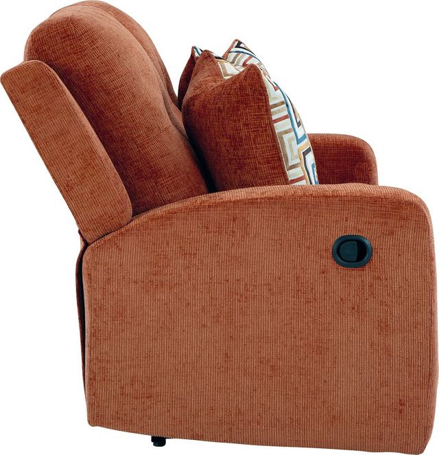 Signature Design by Ashley® Danum Spice Manual Reclining Loveseat-4