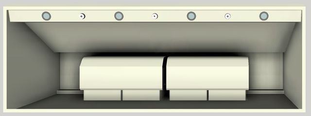 Vent-A-Hood® 66" Biscuit Wall Hood-3