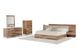 VIG Furniture Nova Domus Matteo Beige/Walnut Queen Panel Bed-4