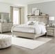 Liberty Furniture Ivy Hollow 4-Piece Dusty Taupe/Weathered Linen King Mantle Bedroom Set-1