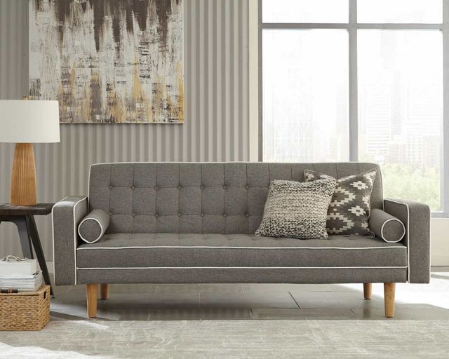 Coaster® Lassen Grey/White Sofa Bed-2