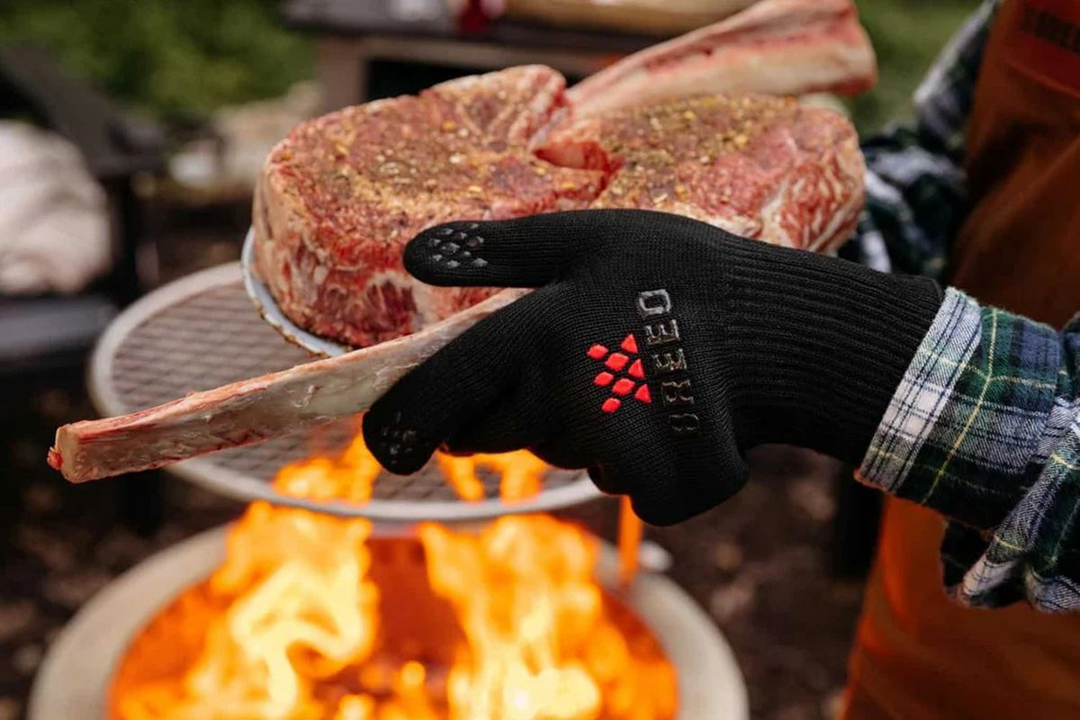 Breeo Fire Pit Cooking Gloves