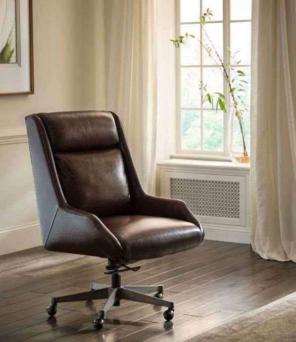 aspenhome® Cameron Burnished Umber Executive Chair-1