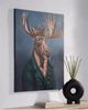 Renwil® Leandre Blue Wall Painting-4