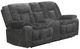 New Classic® Home Furnishings Stanwick Gray Power Reclining Loveseat with Power Footrest-0