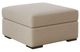 Benchcraft® LadyMae Twill Oversized Accent Ottoman-0