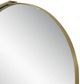 Renwil®  Aleah Plated Satin Brass Mirror-2