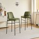 New Classic® Home Furnishings Erik Green/Black Upholstered Bar Stool-1