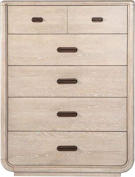 Magnussen Home® Sunset Cove Sanibel Brown Drawer Chest with Levelers-1