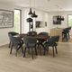 Amisco Customizable Grissom Dining Arm Chair-1