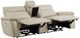 Homelegance® Maroni Taupe Double Power Reclining Loveseat with Center Console and Power Headrests-2