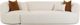 TOV Furniture Fickle 2-Piece Cream Right Arm Facing Modular Sofa-3