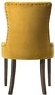 ACME Furniture Farren 2-Piece Espresso/Yellow Side Chair Set-4
