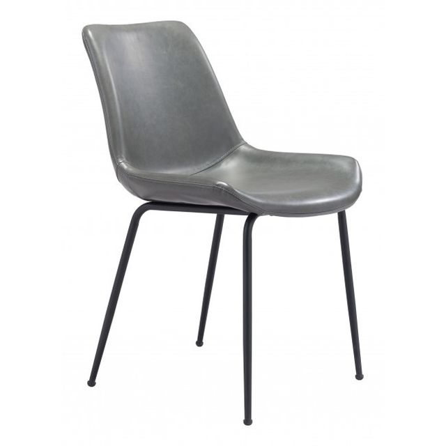 Zuo® Modern Byron Gray Dining Chair-0