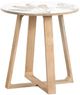 Crestview Collection Seaside White Accent Table-0