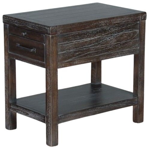 Sunny Designs™ Dundee Kettle Black Chair Side Table-1