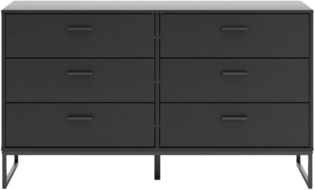 Signature Design by Ashley® Socalle Black Dresser-2