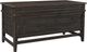 aspenhome® Reeds Farm Weathered Black Half Ped Desk-2