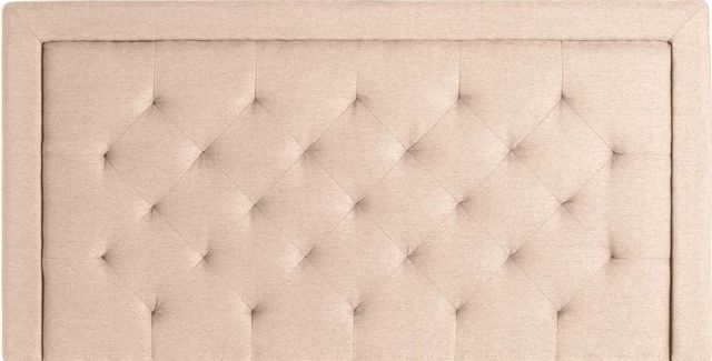 Malouf® Hennessey Oat Twin Headboard-1