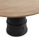 Classic Home Lunen Soft Reef Noir 55" Round Dining Table-3