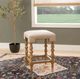 Linon Barrie Brown Washed Counter Stool-1