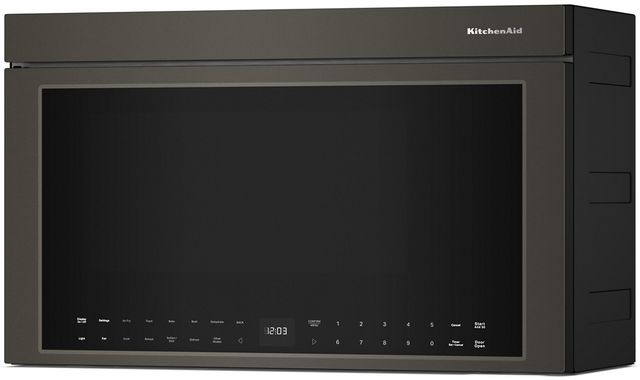 KitchenAid® 1.1 Cu. Ft. Black Ore Over The Range Microwave-3