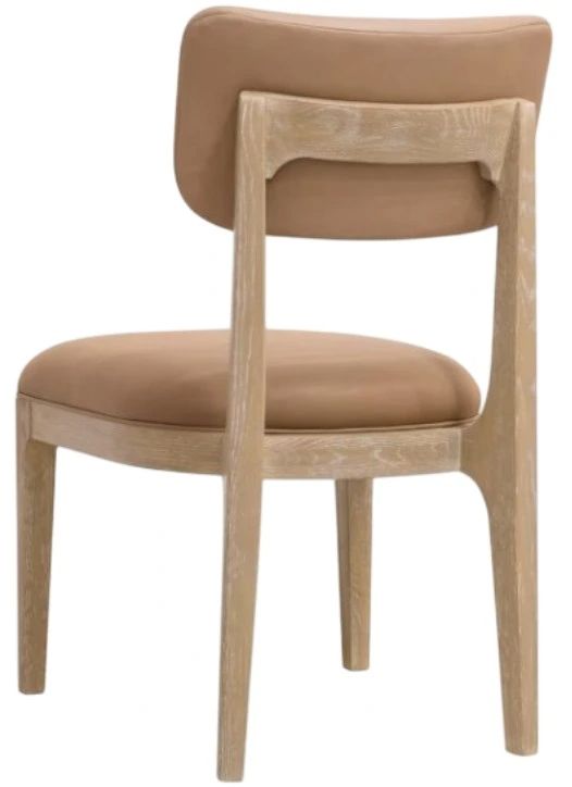 Hooker® Furniture Banyon Bay Desert Oak/Toast Upholstered Dining Side Chair-2