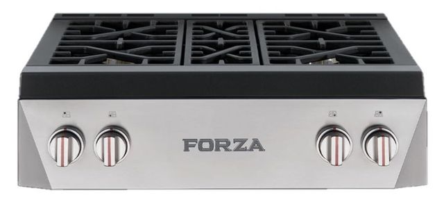Forza™ Professional 30" Stainless Steel Gas Cooktop-0