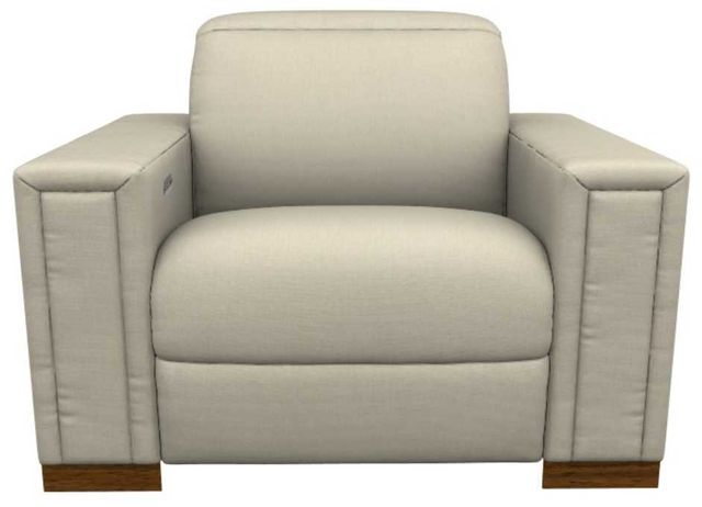La-Z-Boy® Armitage Natural Power Reclining Chair and a Half with Headrest-1