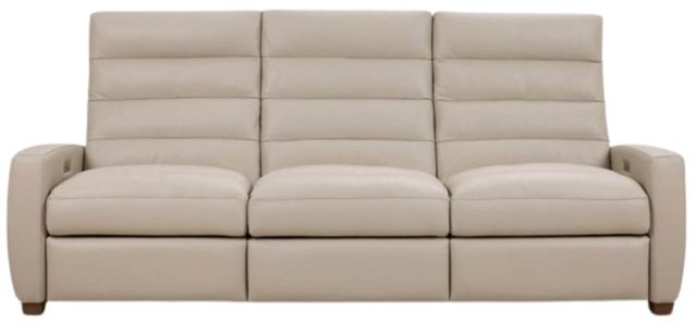 American Leather® Customizable Lanier L-Series Leather Manual Reclining Sofa-1
