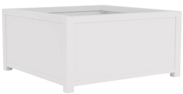 Riverside Furniture Rosalie White Caps Collectors Cocktail Table-4