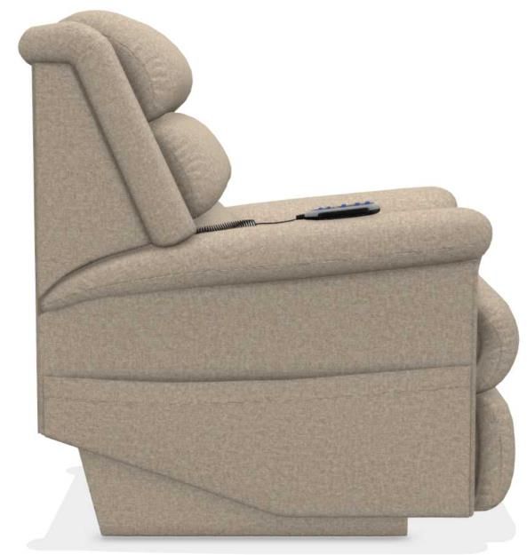 La-Z-Boy® Astor Platinum Sand Power Lift Recliner with Headrest and Lumbar-2