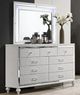 New Classic® Home Furnishings Valentino White Mirror-1