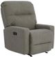 Best® Home Furnishings Customizable Kenley Vinyl Power Swivel Glider Recliner with Heat, Massage and Power Tilt Headrest-0