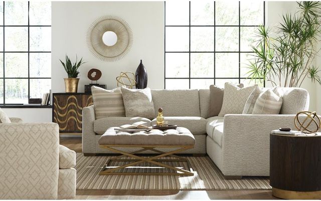 Craftmaster® Customizable CM Modern Upholstered Sectional-1