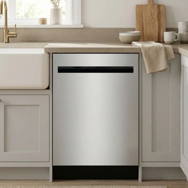 Kenmore 24'' Stainless Steel Top Control Built-In Dishwasher with EasyReach Lift Bottom Rack-2