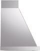 Ilve® Nostalgie II Noblesse 60" Stainless Steel Wall Mounted Range Hood with Brass Trim-2