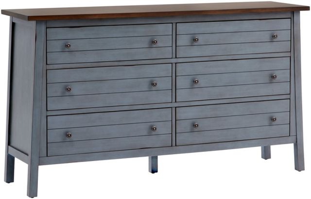 aspenhome® Pinebrook Denim Dresser-0