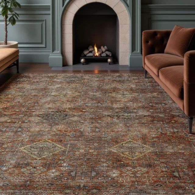 Dalyn™ Rug Company Aristo AR1 Paprika 5'x8' Area Rug-1