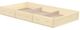 Crate Designs™ Furniture Unfinished Trundle Bed/Drawer-0