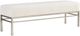 Bernhardt Aventura Beige/Frosted Nickel Bench-0