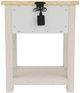 Riverside Furniture Glenndale Aged White/Wheat 2-Drawer Nightstand-4