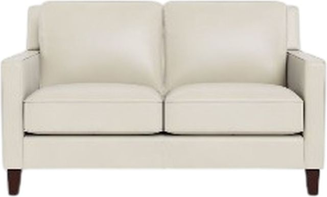 Aurora Furniture Ashby Vanilla Stationary Loveseat -0